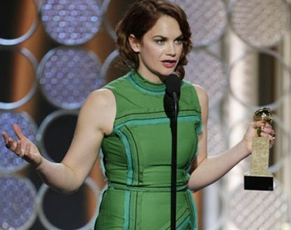 金球奖电视奖项爆冷 婚外情事纸牌屋冰雪暴获五奖”