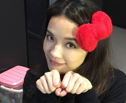 39岁舒淇戴蝴蝶结模仿喵咪 娇声淘气卖萌(图)”