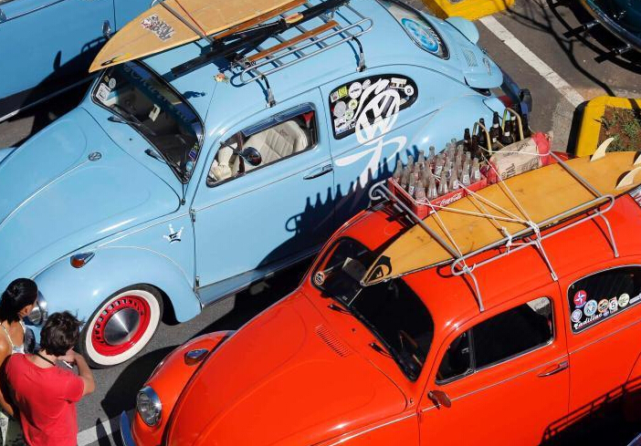 巴西举办“甲壳虫”年度聚会”