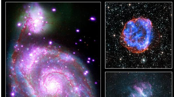 NASA发布组图庆祝“国际光之年” 呈现浩瀚宇宙”