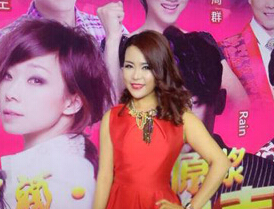 董冬、李宇春、Rain等众星录制安徽卫视春晚”