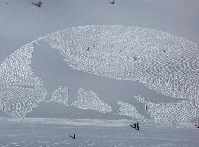 ���ô�������ѩ������˫�Ŵ����޷�ѩ�ػ���