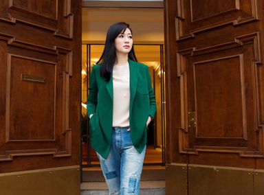 李小冉米兰时装周 帅气女人味秀真实自己(图)”