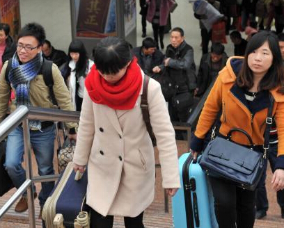 福州火车站迎学生返程高峰”