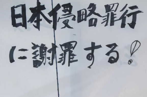 美国旧金山华人华侨及韩裔民众示威要求日本首相安倍道歉”