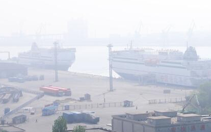 烟台发布大雾航行警告 蓬莱至长岛客船停航”