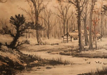 《黄君璧书画展》在中国国家博物馆展出”