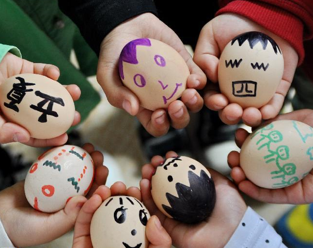 多彩民俗迎“立夏””