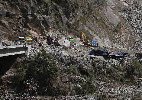 尼泊尔发生7.5级强震西藏吉隆震感明显”