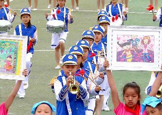 嘹亮鼓号 喜迎“六一””