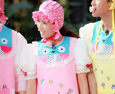 跑男欢乐过六一 刘涛拼到底网友求“收膝盖“”