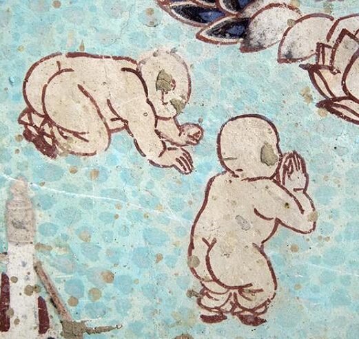 敦煌壁画中的“童乐””