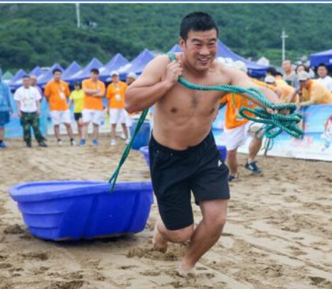 浙江海洋运动会:沙滩竞技彰显海岛民俗”
