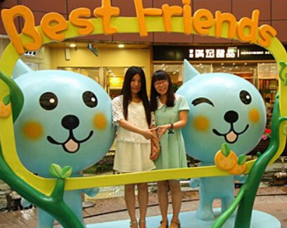 形态各异的酷兒模型亮相南京 模样“萌萌哒””