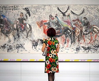 ���л��黭��Ʒ��չ����³ľ��չ�� �㼯�й��黭��������Ʒ��