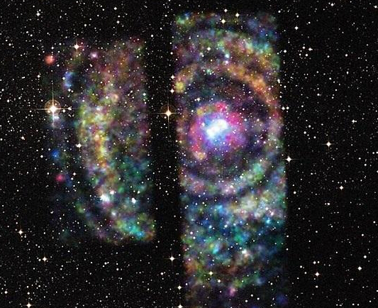 NASA����������ҫ�߱�����ɫ��Ѥ���ƻ�״�ʺ硱