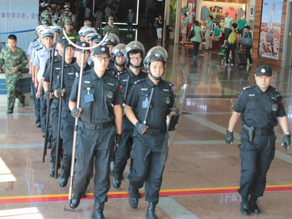 哈尔滨机场开展集结拉动演练”