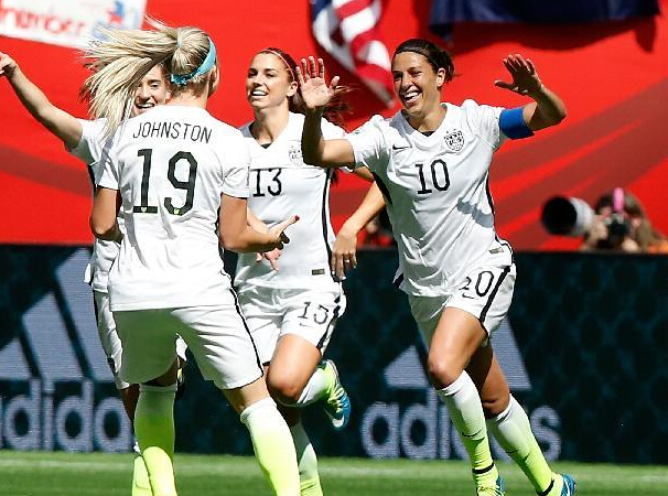 女足世界杯——美国队夺冠”