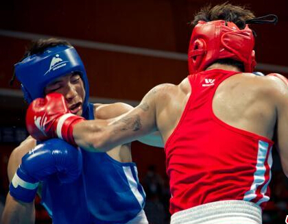 首届全国青运会拳击测试赛落幕”