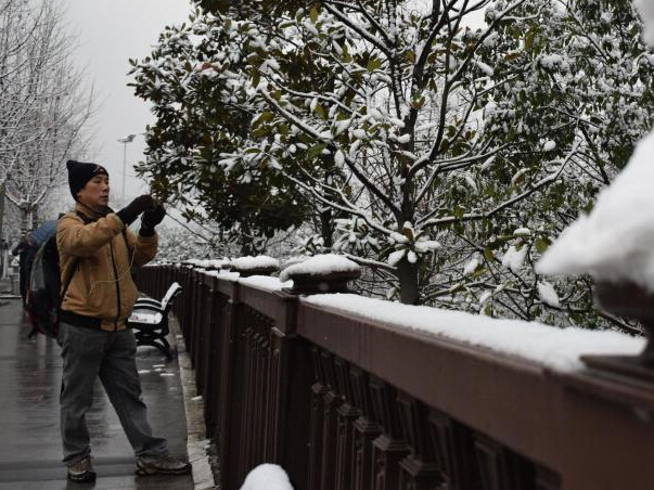 �人ӭ���붬�׳���Χ��ѩ��