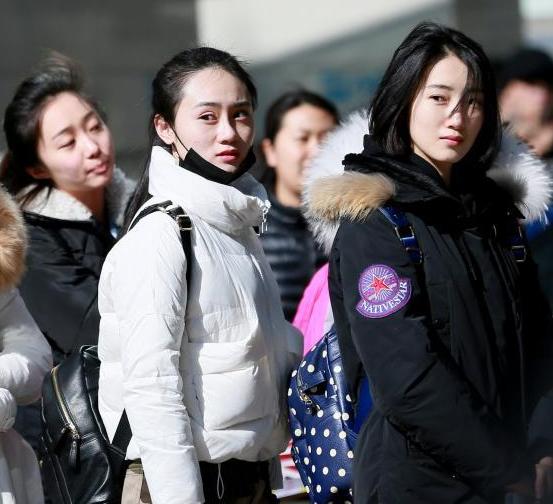 北影复试美女云集 颜值爆表秒杀初试”