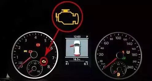 碰到这6个警告灯亮起, 一定得停车!