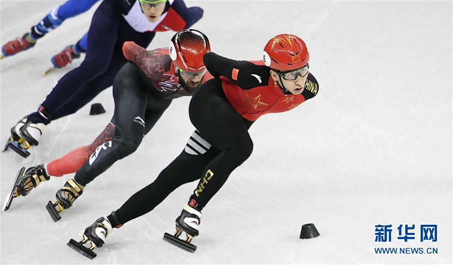 (冬奥会)(2)短道速滑——男子1000米预赛:武大靖晋级