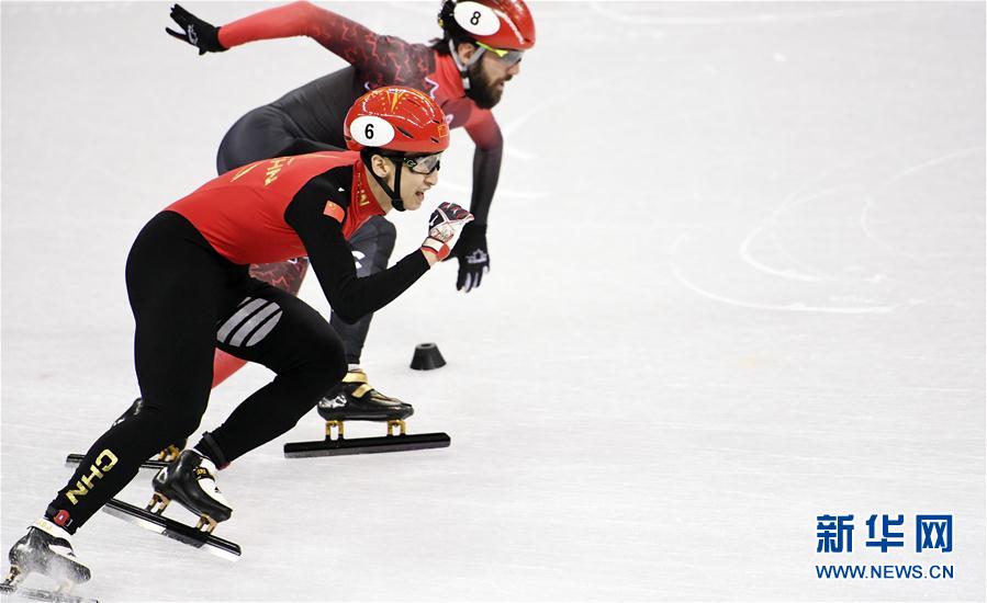 (冬奥会)(3)短道速滑——男子1000米预赛:武大靖晋级