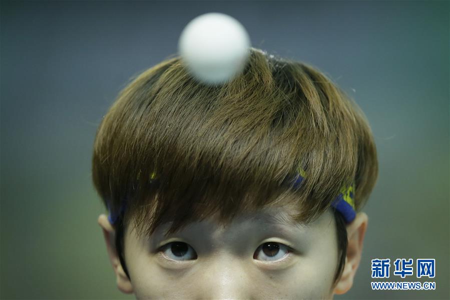 (体育)(3)乒乓球——团体世界杯:中国女队晋级四强