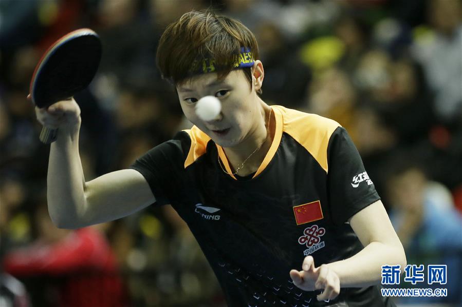 (体育)(6)乒乓球——团体世界杯:中国女队晋级四强