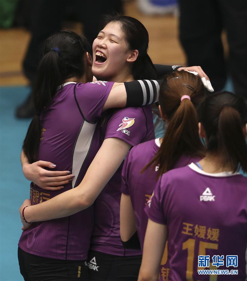 （体育）（1）排球——女排联赛：天津女排晋级决赛