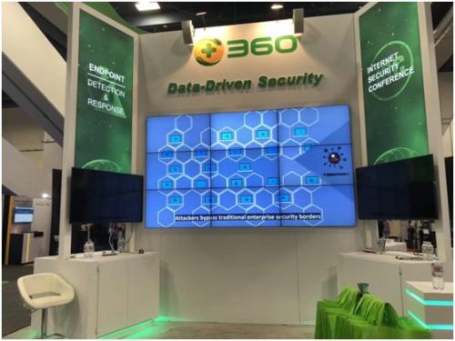 ͼ��360�ڱ���RSA��չʾ�䡰����������ȫ����������°�ȫ��Ʒ�ͽ������