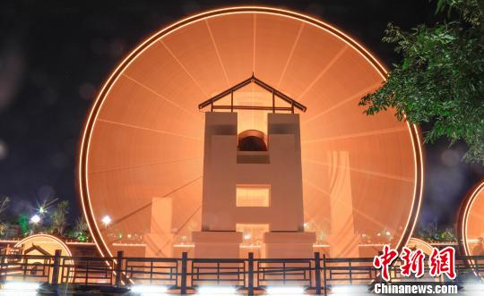 记忆里的“乡愁”水车。 奉力 摄