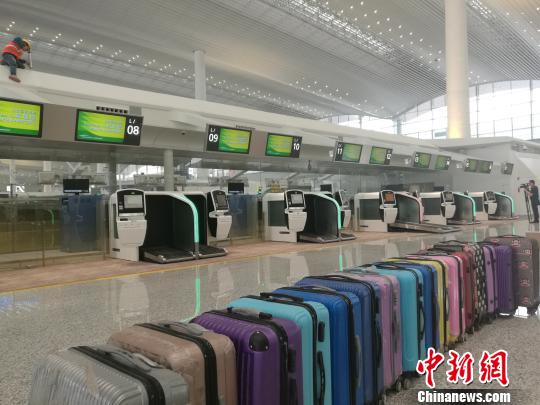 自助行李托运 郭军 摄