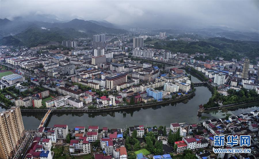 (社会)(2)陕西宁强:震后十年换新颜