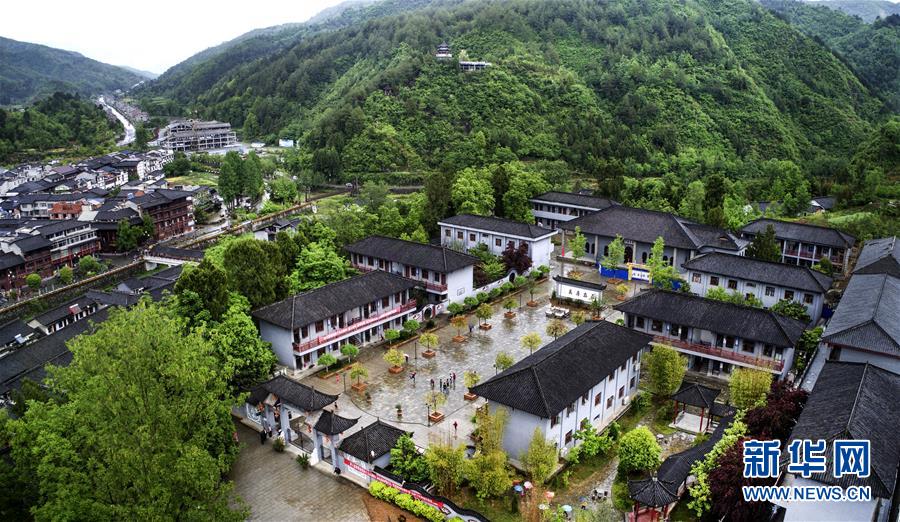 (社会)(6)陕西宁强:震后十年换新颜