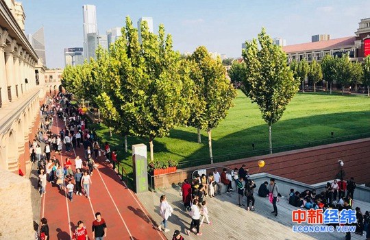 资料图:天津五大道景区 中新经纬 张澍楠摄