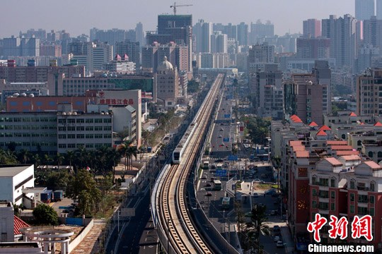 资料图:珠海城市风光。
