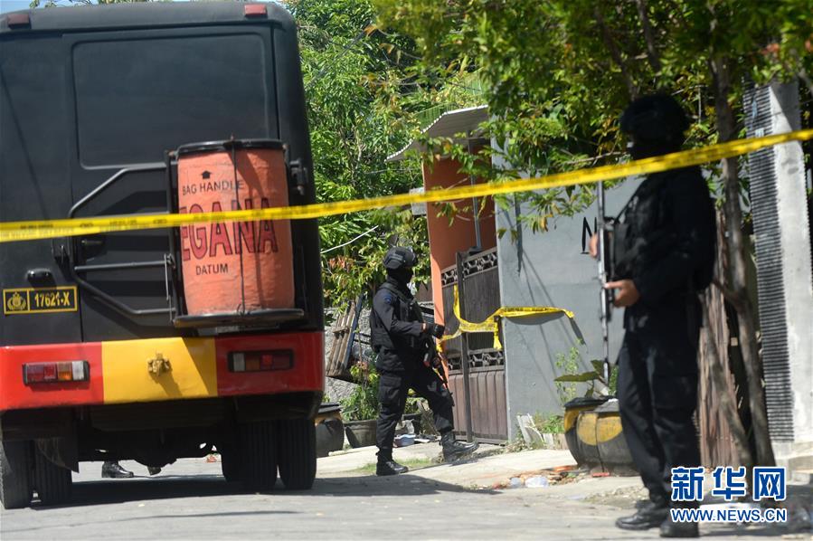 （国际）（1）印尼警方调查泗水警察局总部遇袭事件