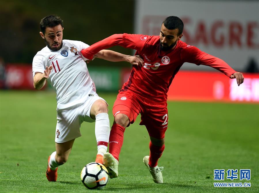 (体育)(3)足球——热身赛:葡萄牙战平突尼斯