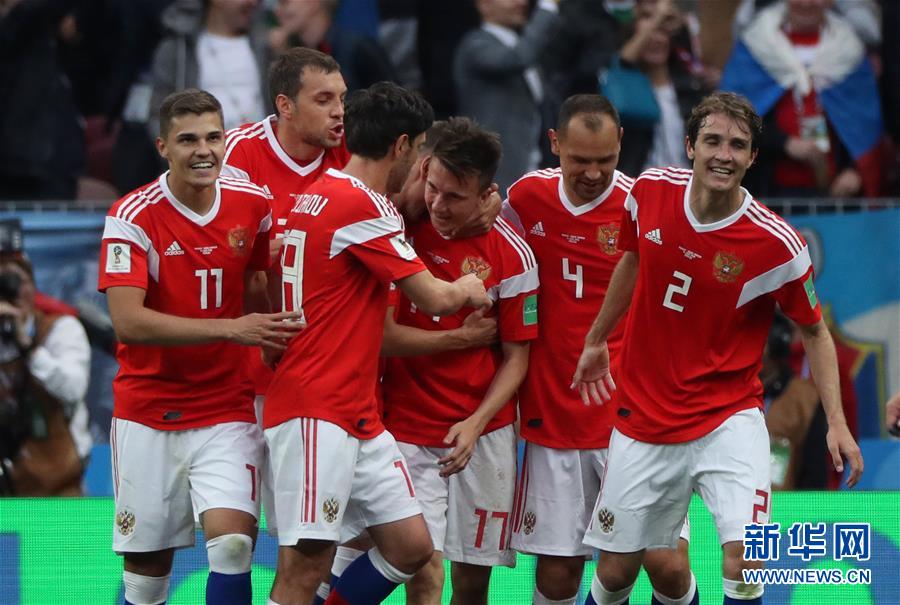 （世界杯）（1）足球——俄罗斯世界杯第五粒进球