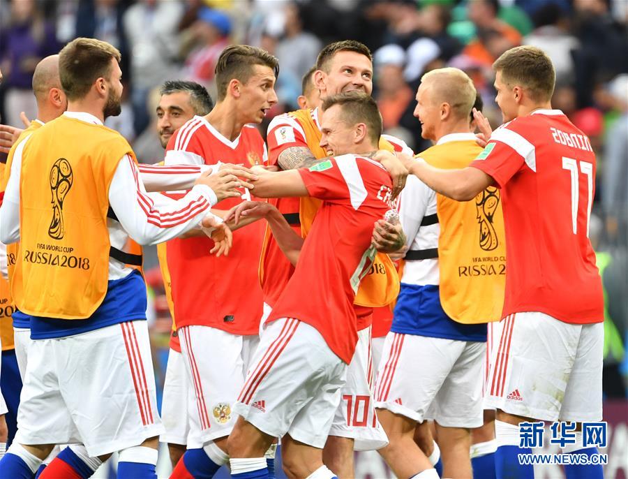 （世界杯）（1）足球——揭幕战：俄罗斯队胜沙特阿拉伯队