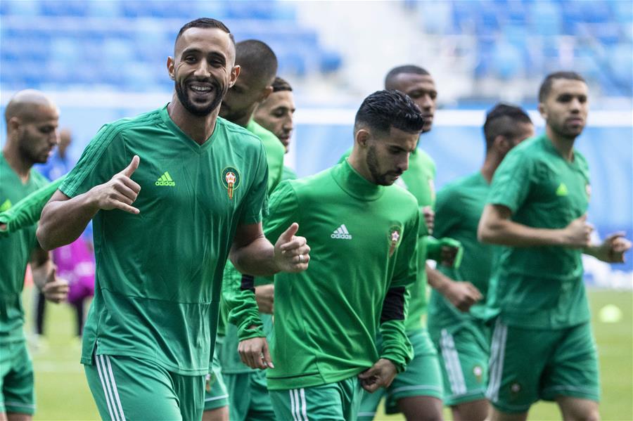 （世界杯）（1）足球——摩洛哥队备战世界杯