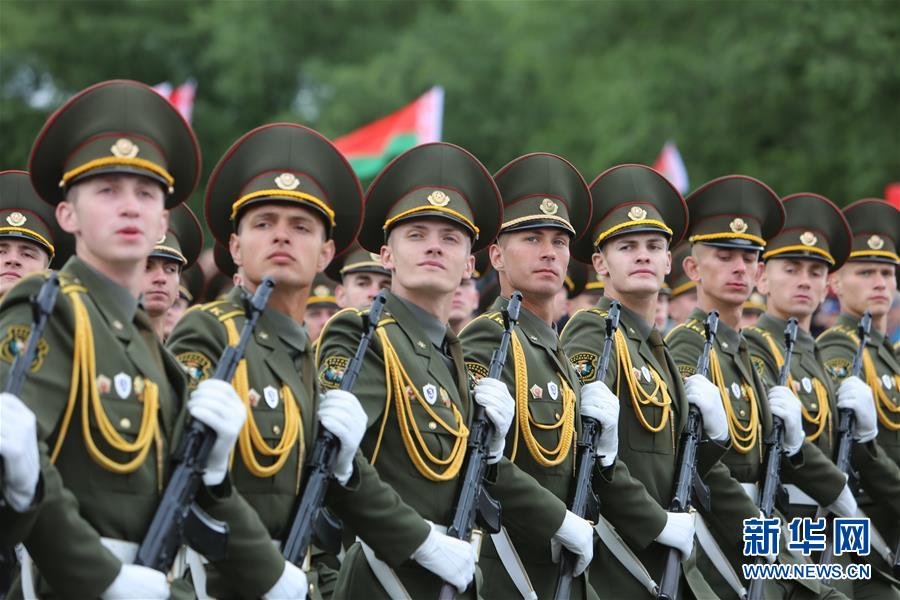 （国际）（1）白俄罗斯举行独立日阅兵式