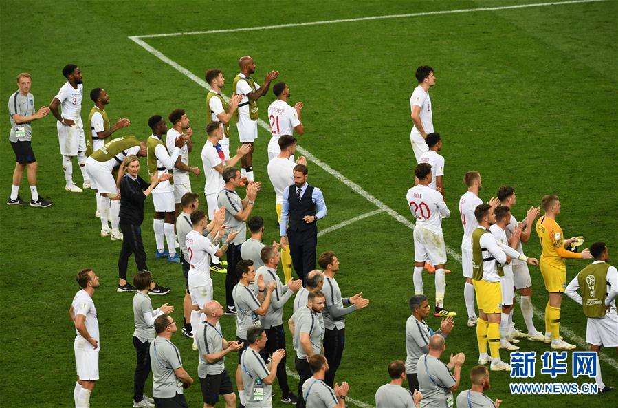 (世界杯)(2)足球——英格兰队加时惜败 无缘决赛