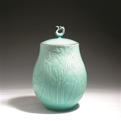 雷慧仙:用心拥抱青瓷(组图)