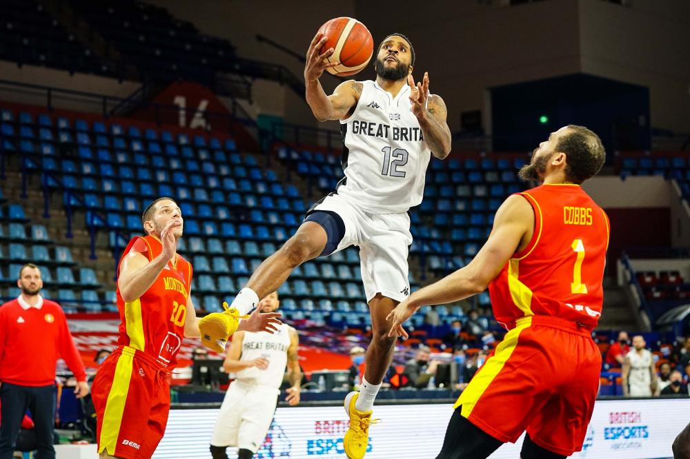 2020男篮欧锦赛预选赛英国战胜黑山