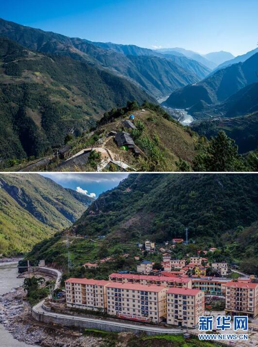 > 正文  拼版照片上图:2013年2月2日,在怒江傈僳族自治州泸水县六库镇