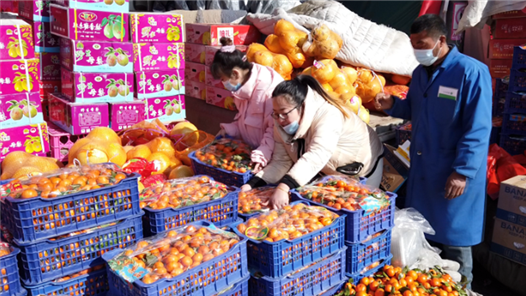 【新春走基层】石家庄：“智慧型“农贸市场保年货供应