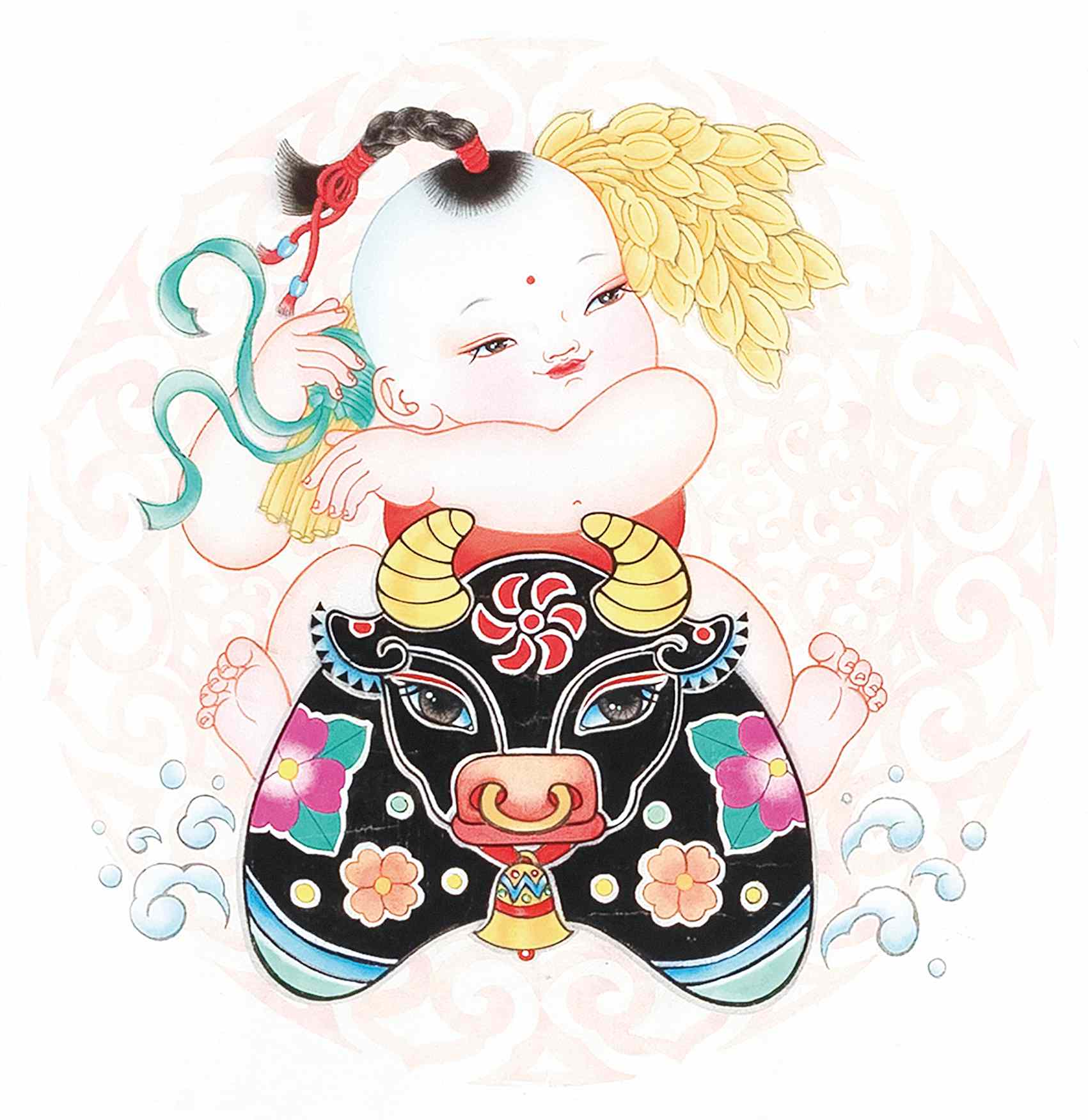 丹青妙笔绘小康:新生活 新风尚 新年画